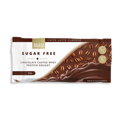 MIAM - Coated Protein Nougat Caffe Latte - 50g