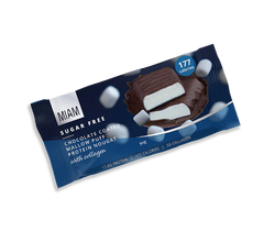MIAM - Mallow Puff Chocolate Coated Collagen Protein Nougat - 50g