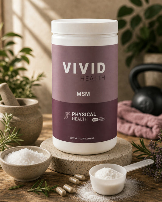 Vivid Health - Vivid Body - Msm 500G