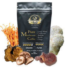 PLANTS OF THE GODS - Pure Mushroom Coffee - 250g