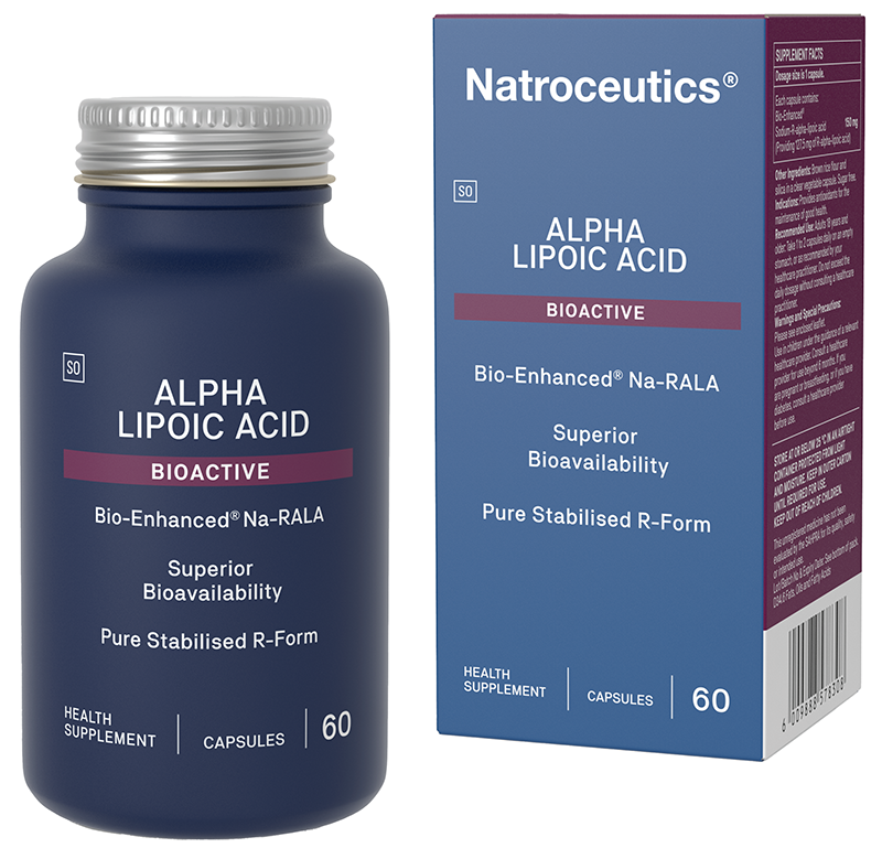 NATROCEUTICS® SA - Alpha Lipoc Acid Bioactive - 60 Capsules | One Life Health