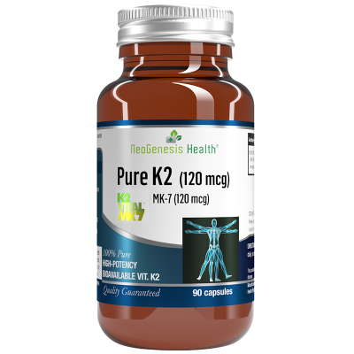 NEOGENESIS HEALTH - Pure K2 MK-7 120mcg - 90 Capsules product image