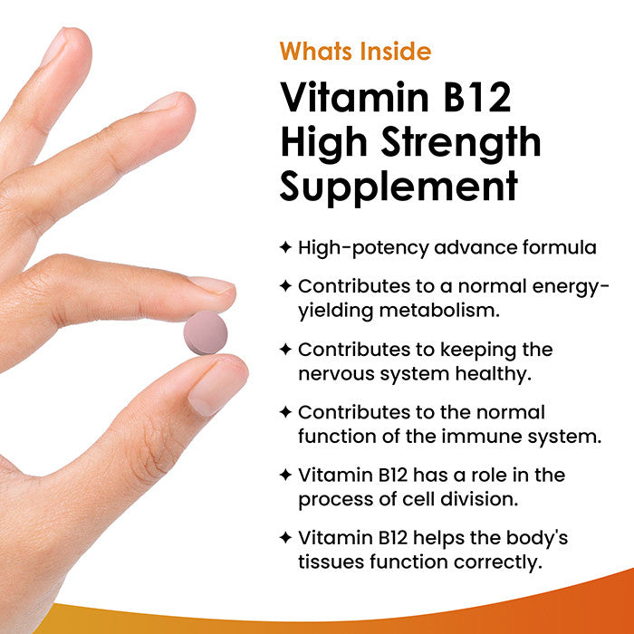 NEW LEAF - Vitamin B12 1000mcg - 120 Tablets