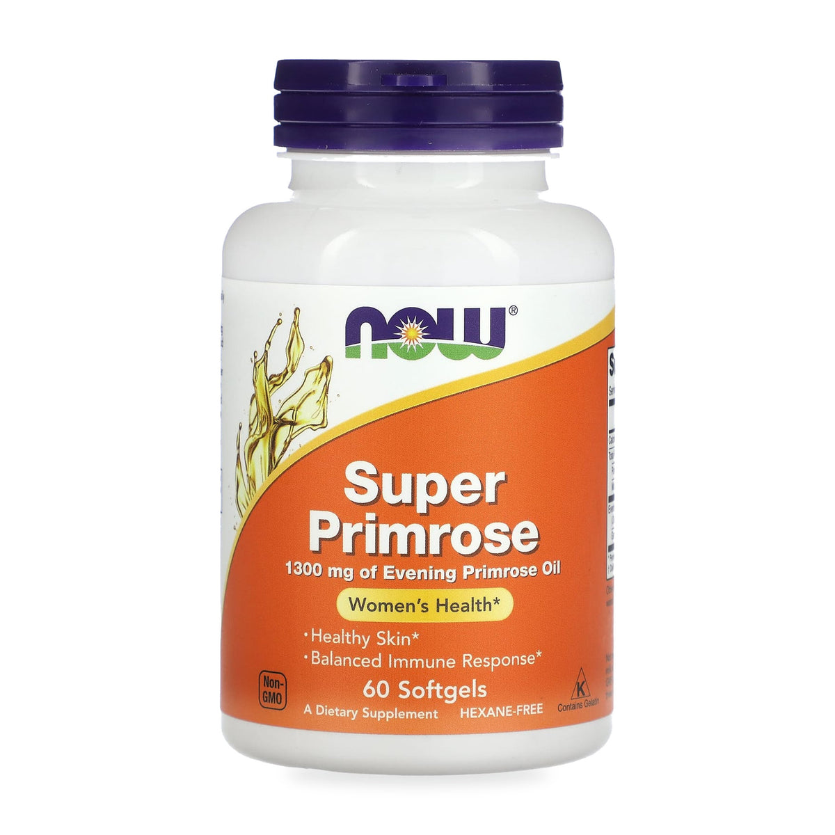 NOW® - Super Primrose 1300 mg - 60 Softgels — product photo 1 of 4