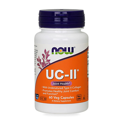 NOW® - UC-II® Type II Collagen - 60 Capsules | One Life Health