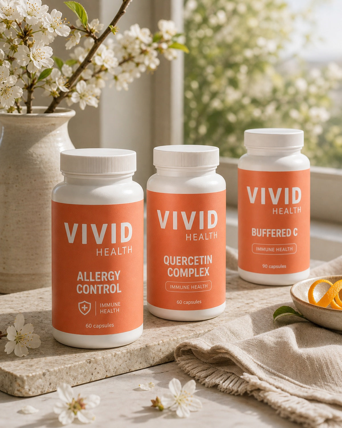 Vivid Allergy Stack — Complete Allergy Support Bundle — product photo