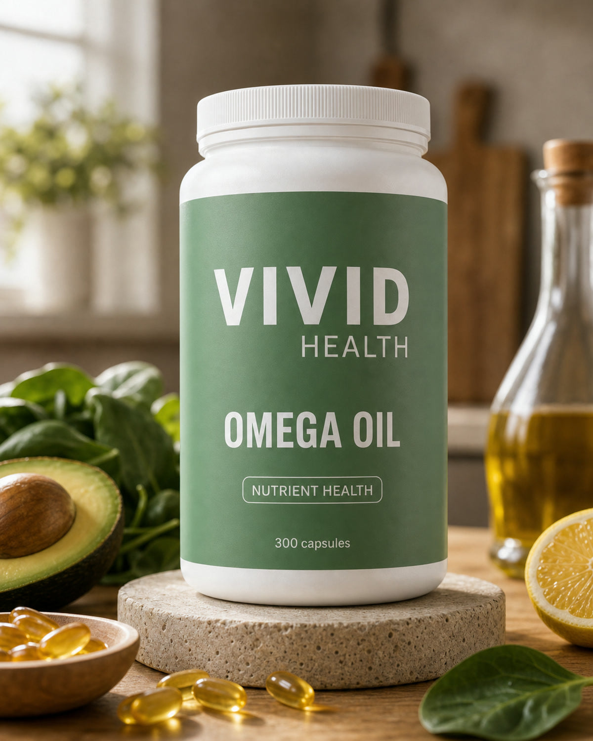 Vivid Health - Stay Vivid - Omega Oil 300 Capsules