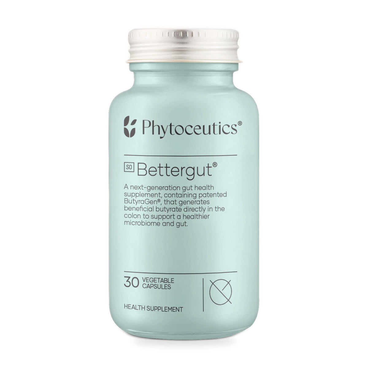 PHYTOCEUTICS - Bettergut™ Pre and Postbiotic – 30 Vegetable Capsules | One Life Health
