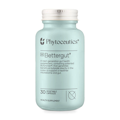 PHYTOCEUTICS - Bettergut™ Pre and Postbiotic – 30 Vegetable Capsules | One Life Health