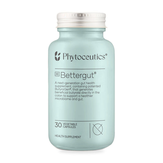 PHYTOCEUTICS - Bettergut™ Pre and Postbiotic – 30 Vegetable Capsules | One Life Health