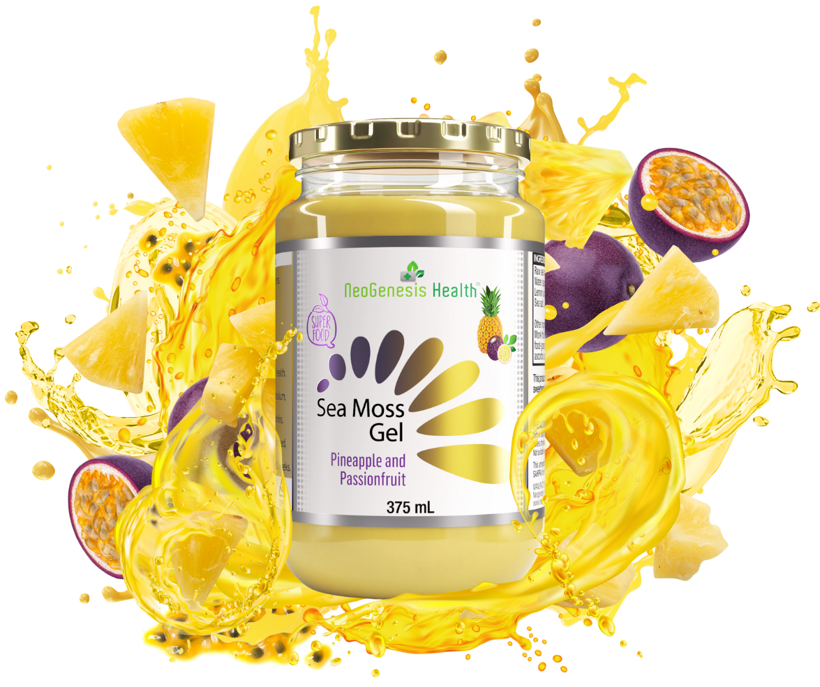 NEOGENESIS HEALTH - Sea Moss Gel Passionfruit and Pineapple - 375ml | One Life Health