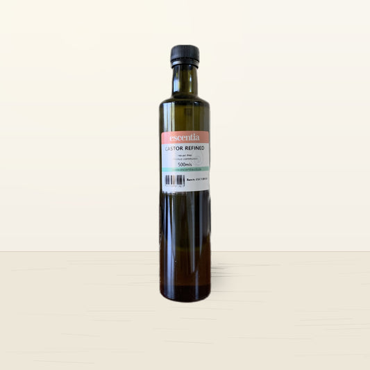 Premium packshot - ESCENTIA - Castor oil - 500ml