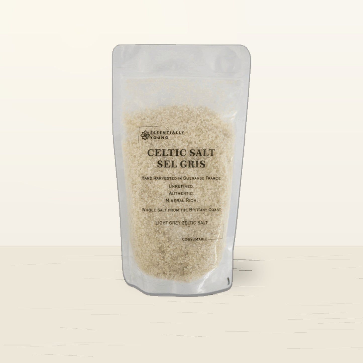 Premium packshot - ESSENTIALLY YOUNG - Celtic Salt -400g