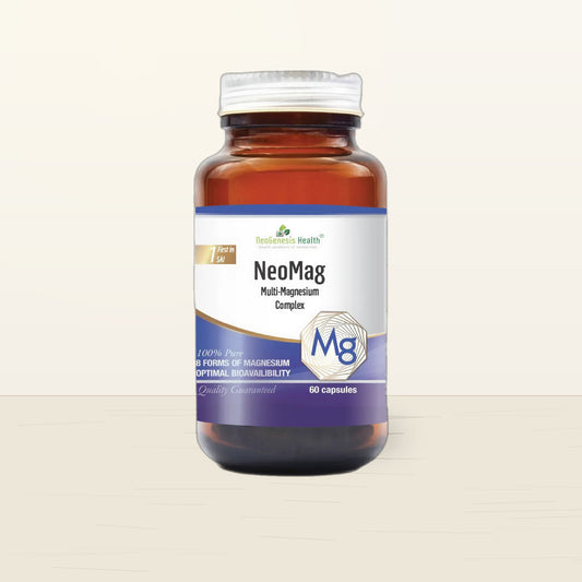 Premium packshot - NEOGENESIS HEALTH - NeoMag - 60 Capsules