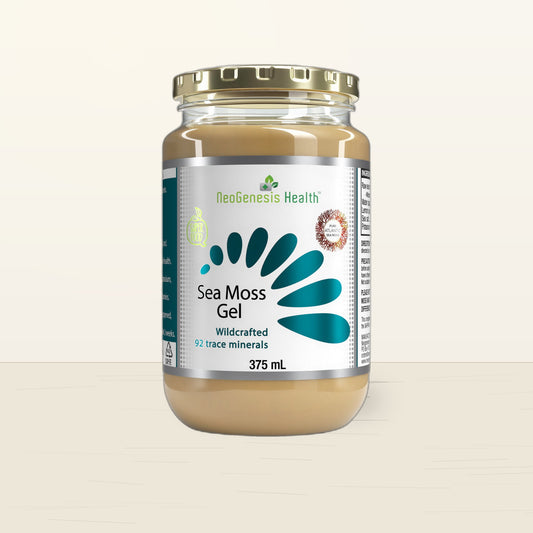 Premium packshot - NEOGENESIS HEALTH - Sea Moss Gel - 375ml