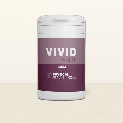 Premium packshot - VIVID HEALTH - VIVID BODY - MSM 150g
