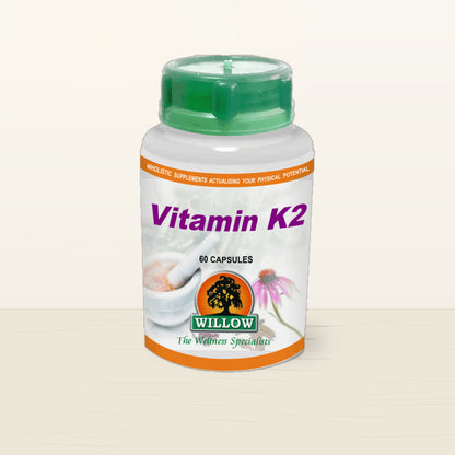 Premium packshot - WILLOW - Vitamin K2 - 60 Capsules