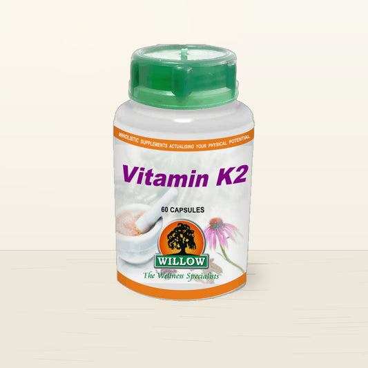 Premium packshot - WILLOW - Vitamin K2 - 60 Capsules