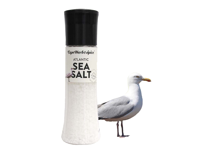 CAPE HERB & SPICE - Tall Atlantic Sea Salt Grinder | One Life Health