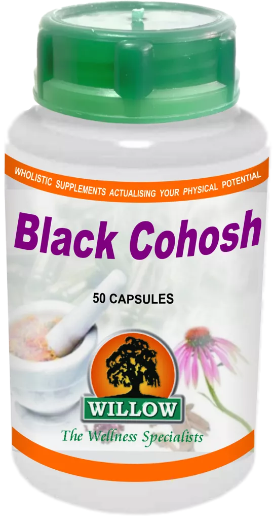 WILLOW - Black Cohosh - 50 Capsules | One Life Health