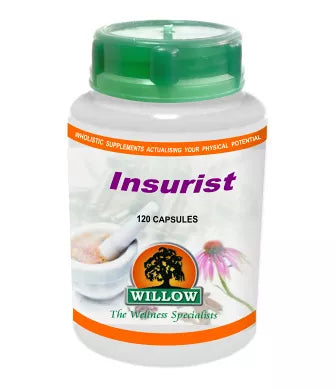 Willow Insurist 120 capsules bottle, natural immune support supplement by Willow Wellness