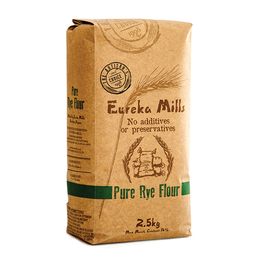 EUREKA MILLS - Pure Rye Flour - 2.5kg | One Life Health