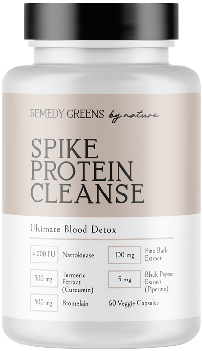 REMEDY GREENS - Spike Protein Cleanse - 60 Veg Capsules | One Life Health