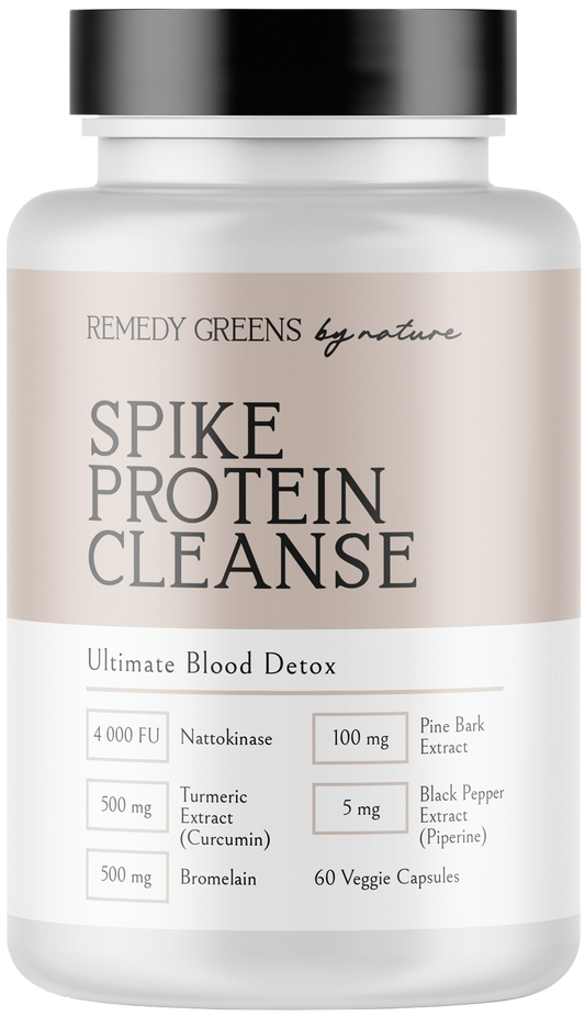 REMEDY GREENS - Spike Protein Cleanse - 60 Veg Capsules | One Life Health