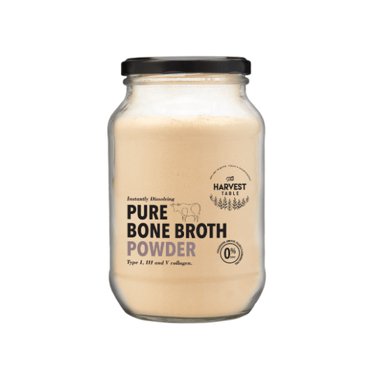 THE HARVEST TABLE - Pure Bone Broth Powder - 350g | One Life Health