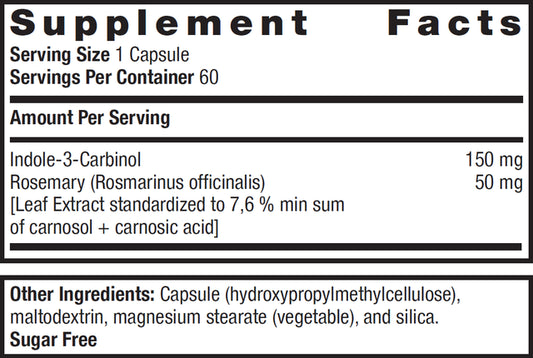 METAGENICS - Meta I 3 C - 60 Capsules | One Life Health