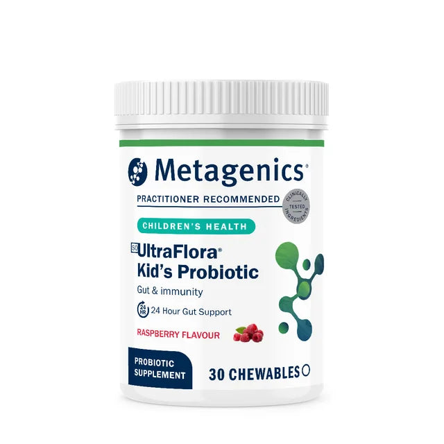 METAGENICS - UltraFlora® Kid's Probiotic - 30 Chewsables | One Life Health