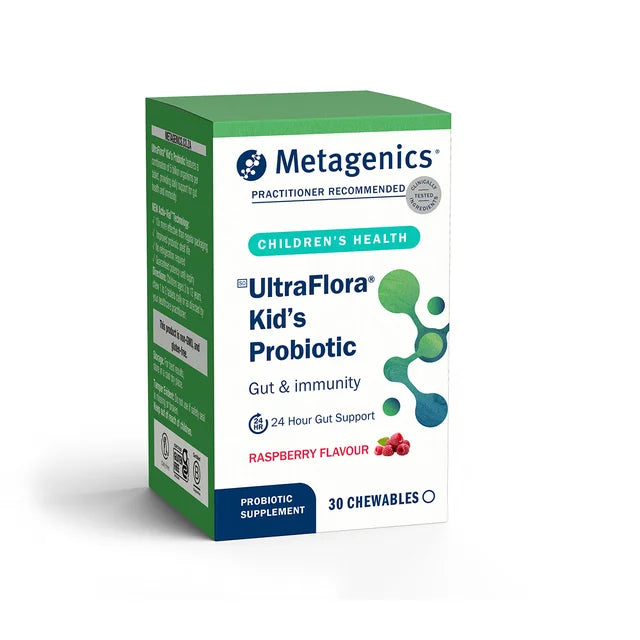 METAGENICS - UltraFlora® Kid's Probiotic - 30 Chewsables | One Life Health