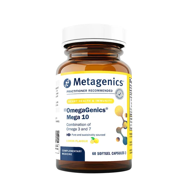 METAGENICS - OmegaGenics Mega 10 - 60 Softgels | One Life Health