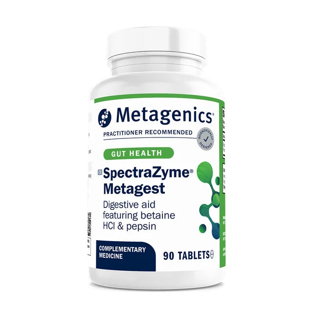 METAGENICS - SpectraZyme Metagest - 90 Tablets | One Life Health