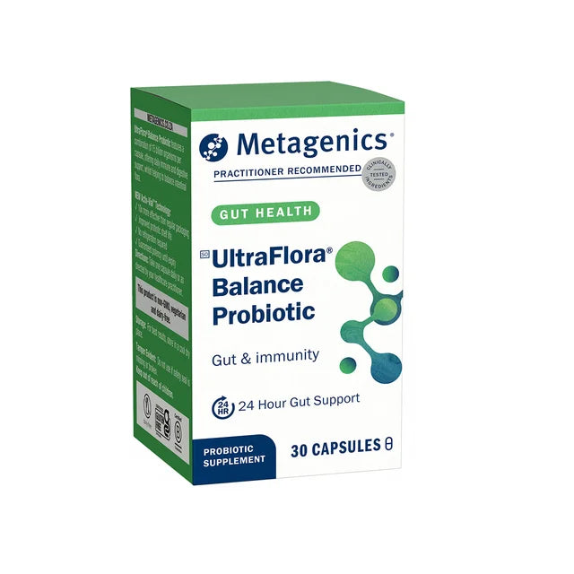 METAGENICS - UltraFlora® Balance Probiotic - 30 Capsules | One Life Health