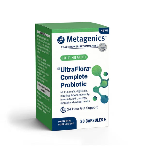 METAGENICS - UltraFlora® Complete Probiotic - 30 Capsules | One Life Health