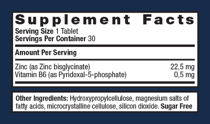 METAGENICS - Zinc Glycinate - 30 Tablets | One Life Health