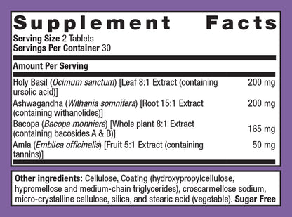 METAGENICS - Exhilarin - 60 Tablets | One Life Health
