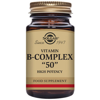 SOLGAR - Vitamin B-Complex ''50'' - 50 Capsules | One Life Health