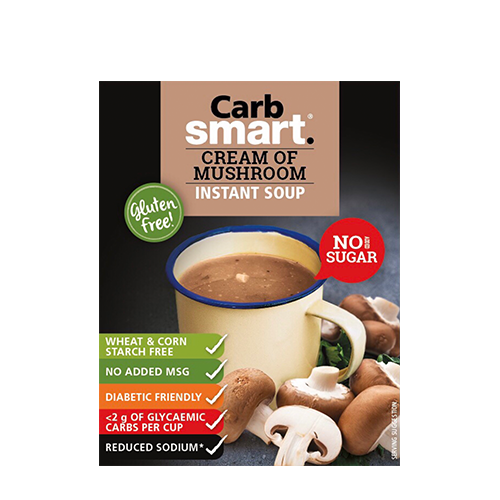 CARBSMART - Cream of Mushroom Soup - 4x17g Sachets | One Life Health