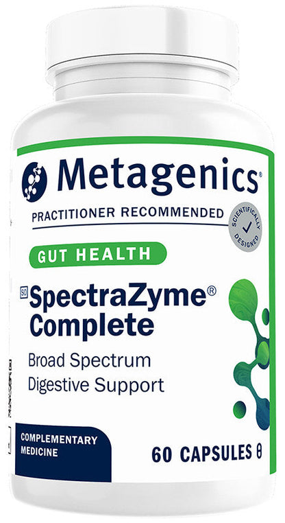 METAGENICS - SpectraZyme Complete - 60 Capsules | One Life Health