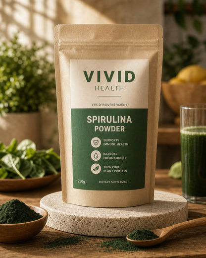 Vivid Health - Vivid Nourishment - Spirulina 250G