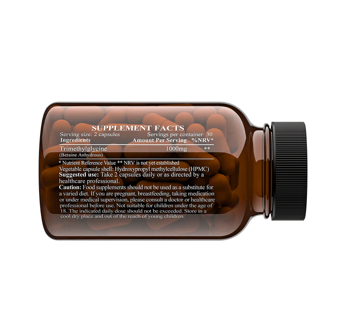 CHARAVA - TMG 1000mg - 60 Veg Capsules | One Life Health
