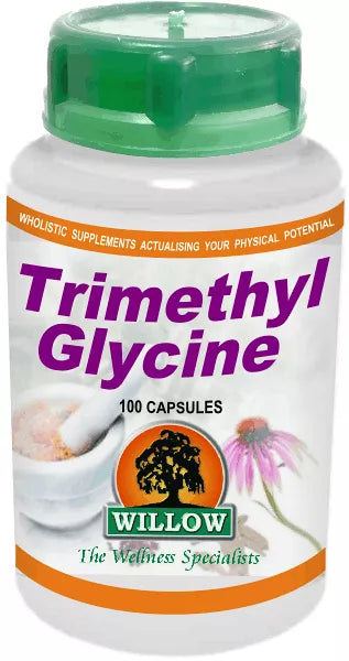 WILLOW - Trimethyl Glycine - 100 Capsules | One Life Health