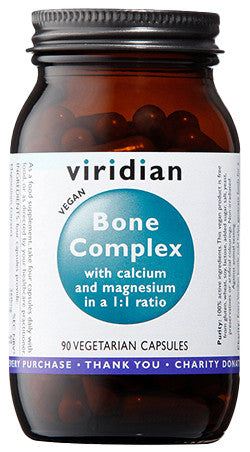 VIRIDIAN - Bone Complex - 90 Veg Capsules | One Life Health
