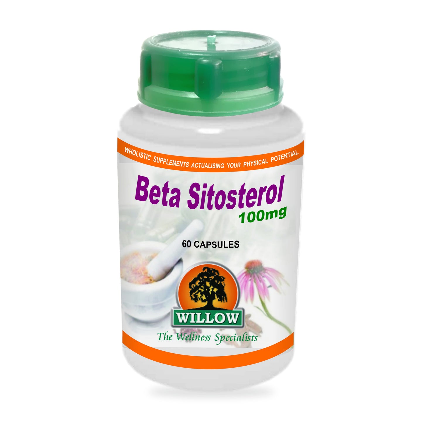 WILLOW - Beta Sitosterol 100mg - 60 Capsules | One Life Health