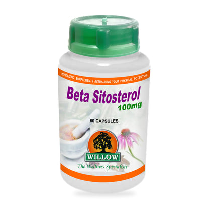 WILLOW - Beta Sitosterol 100mg - 60 Capsules | One Life Health