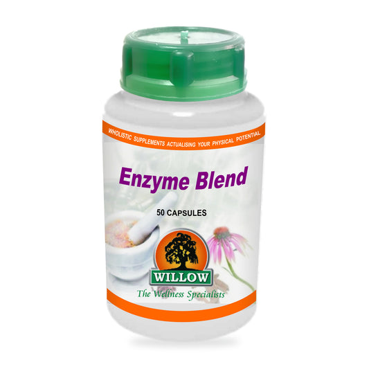 WILLOW - Enzyme Blend - 50 Capsules | One Life Health