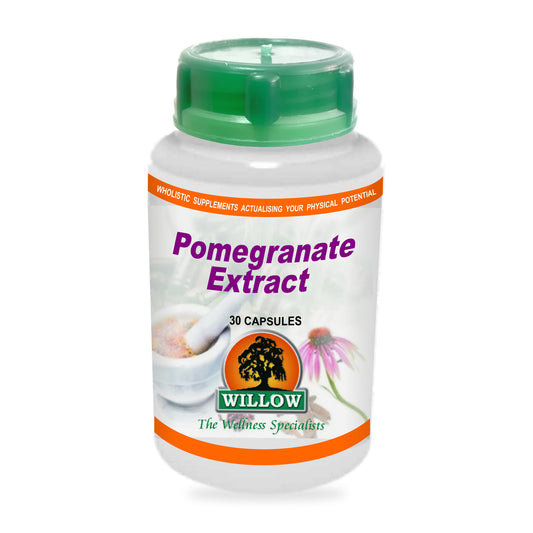 WILLOW - Pomegranate Extract - 30 Capsules | One Life Health