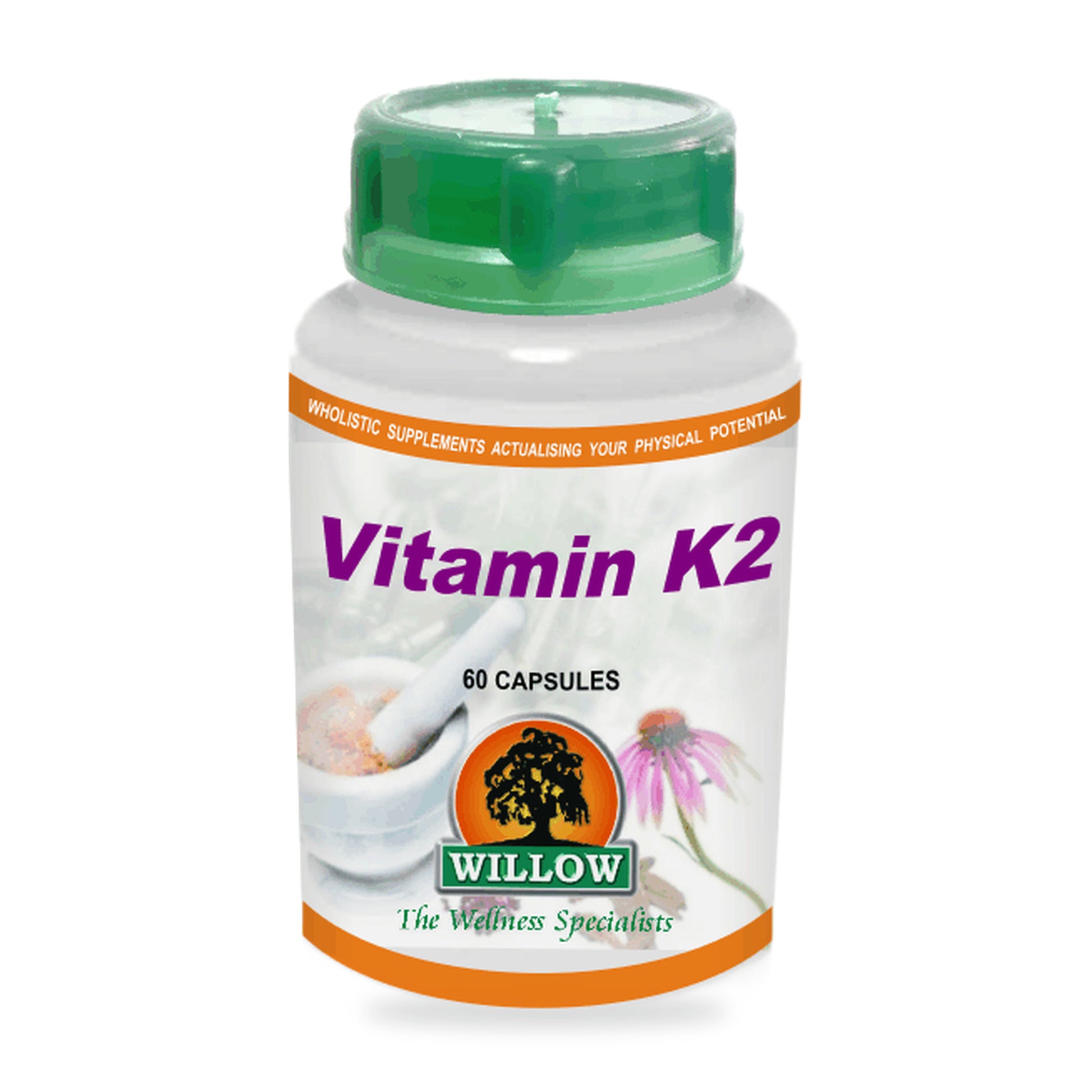 WILLOW - Vitamin K2 - 60 Capsules | One Life Health